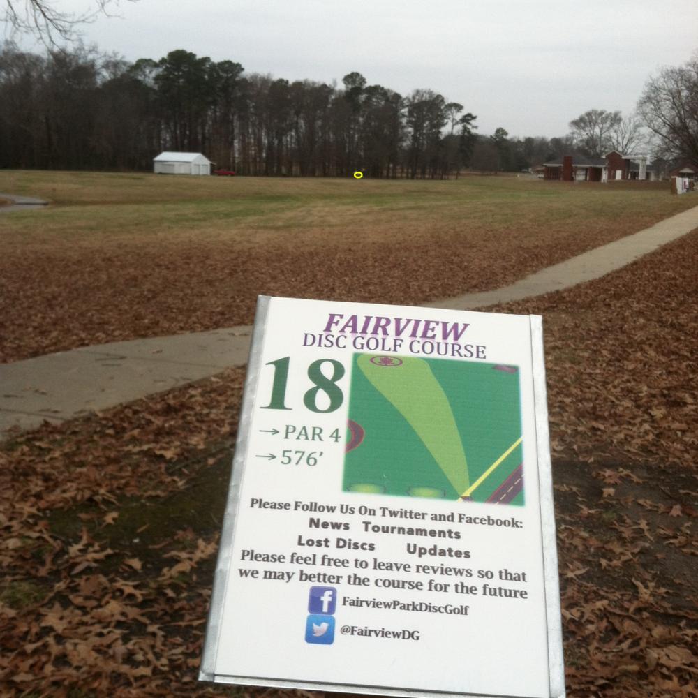 Fairview Park Disc Golf Course Professional Disc Golf Association